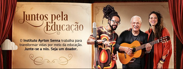 Apoio à educação integral no Brasil.