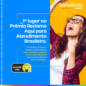 Prêmio Reclame Aqui Consórcio Magalu