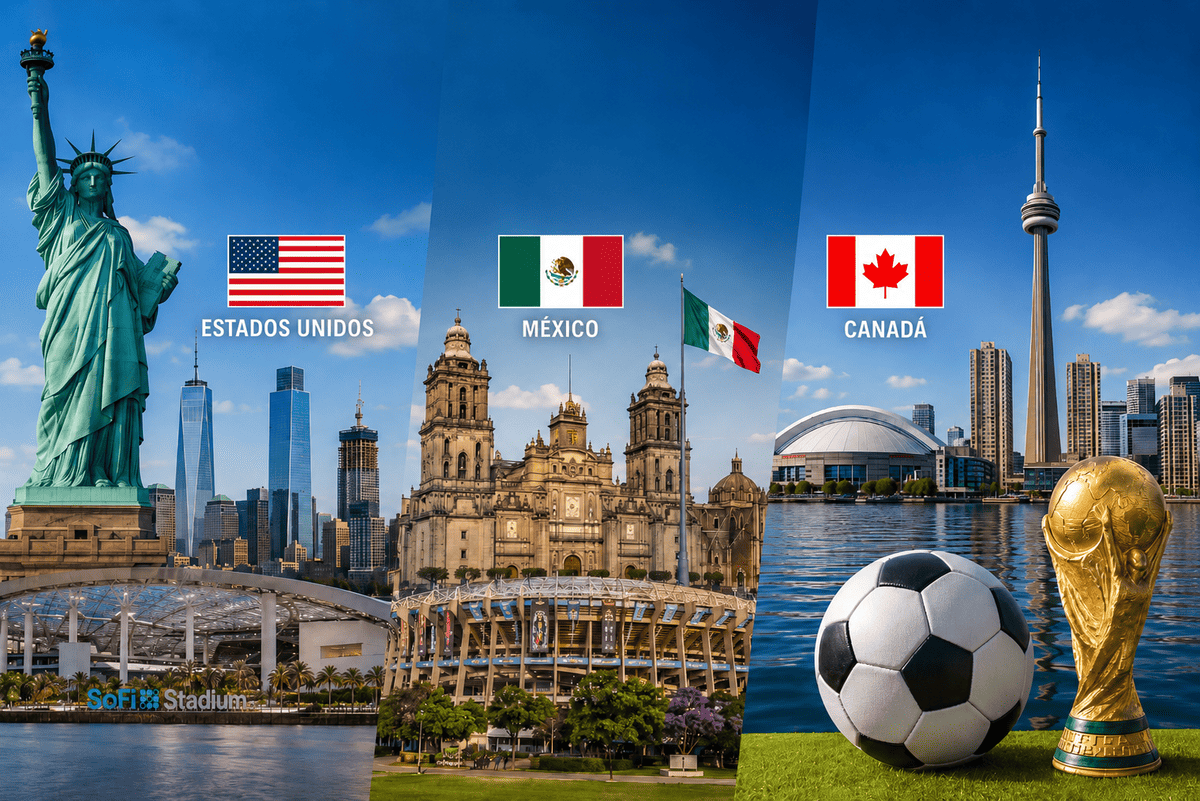 Países-sede da Copa do Mundo 2026: quais são e o que fazer em cada destino